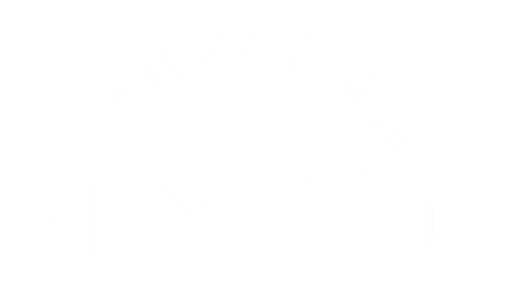 Fitness Queen Ohio White Logo
